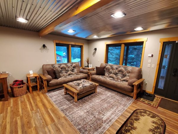 Lower-level family room