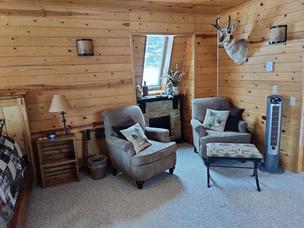 Loft sitting area