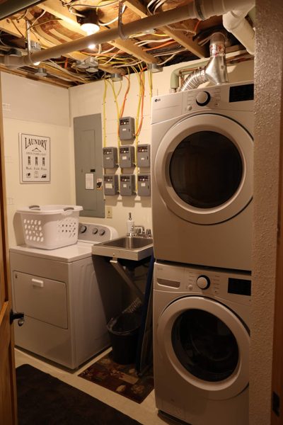 Laundry area