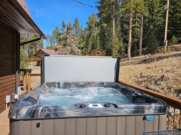 Hot tub ready for a soak