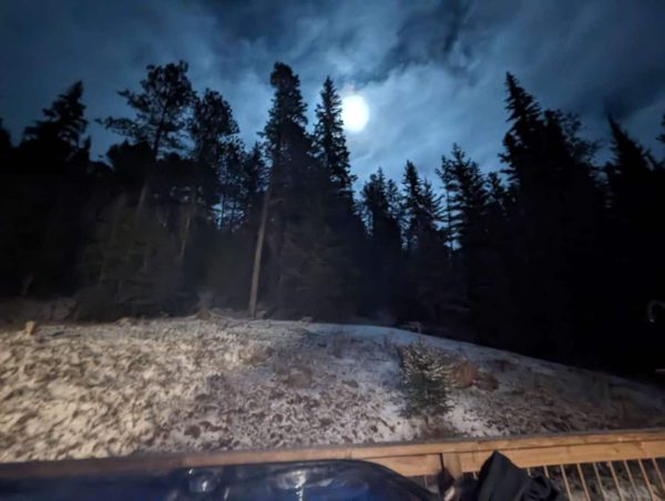 Night sky from the deck